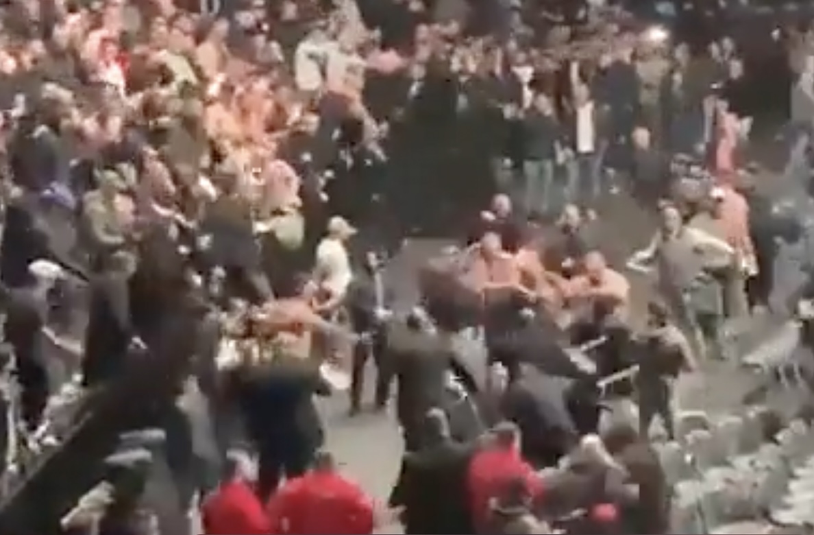 Unreal scenes at Glory 80 – main event canceled (video)