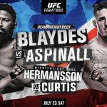 Blades vs Aspinal UFC London