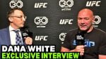 Dana White Announces Khamzat Chimaev Fight, Talks Islam Vs Volkanovski 2, McGregor/Chandler & More