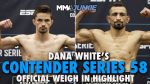 Exciting Weigh-Ins and Fierce Battles: Dana White’s Contender Series 58