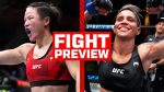 Intense Face-Off: Weili Zhang vs Amanda Lemos Set to Clash in UFC 292