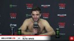 Alfie Davis Dominates with Spinning Kicks: Post-Fight Media Availability