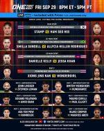 ONE Fight Night 14: Women’s Martial Arts Extravaganza