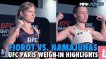Rose Namajunas Makes Flyweight Debut at UFC Fight Night in Paris