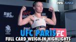 UFC Paris Weigh-In Results: Gane vs Spivac, Namajunas vs Fiorot