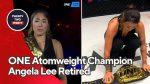 Former MMA Champion Angela Lee Announces Retirement and Focuses on Mental Health Advocacy