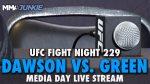UFC Vegas 80: Pre-Fight Media Day for Dawson vs. Green Event