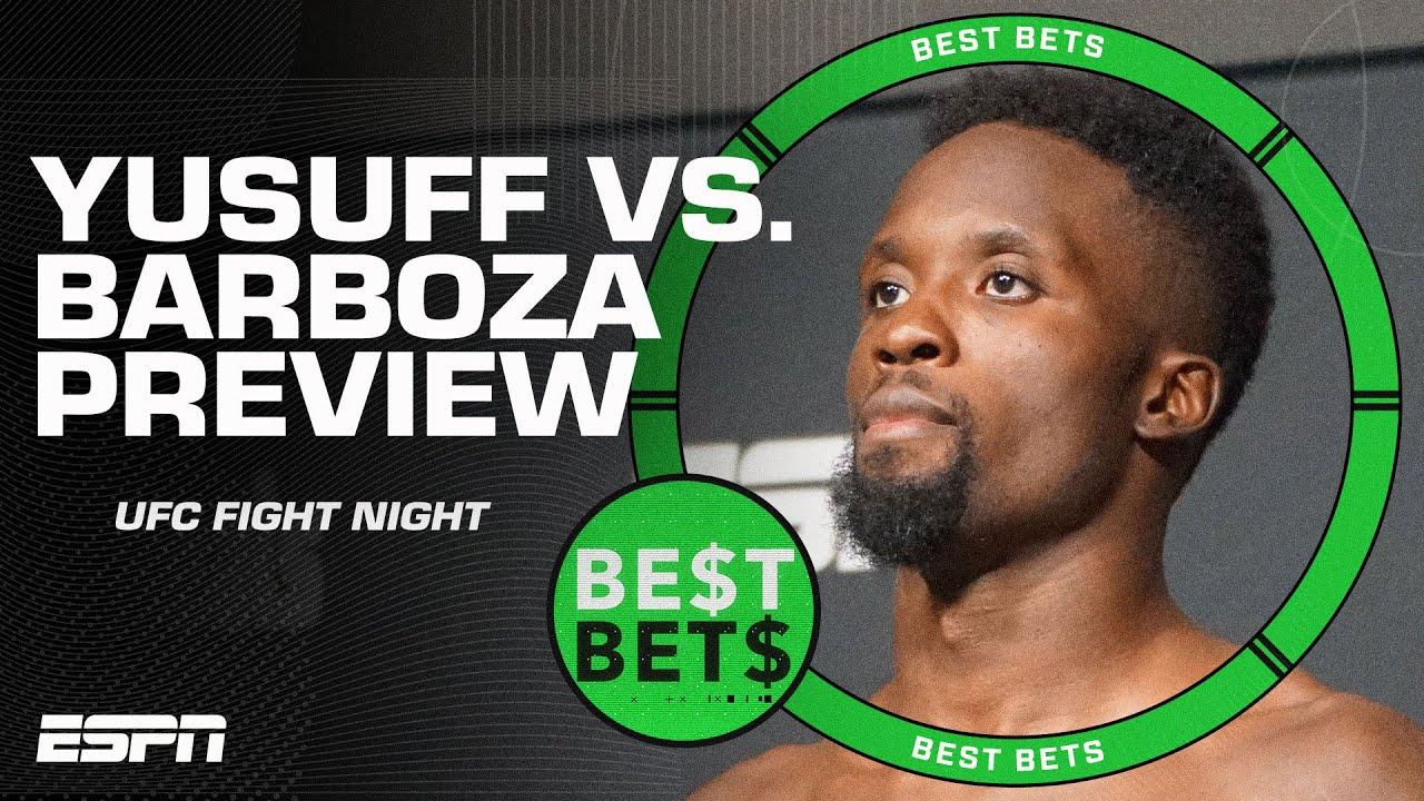 UFC Fight Night: Sodiq Yusuff Vs. Edson Barboza - Everything You Need ...