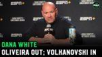 Dana White Reveals Major Changes in Upcoming UFC Fights