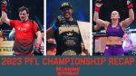 Controversial Referee Returns: PFL Championships 2023 Recap