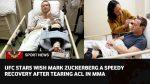 Facebook CEO Mark Zuckerberg Injured in MMA Training