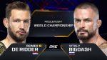ONE 166: De Ridder vs. Malykhin II – Middleweight Title Rematch Set