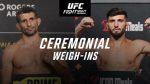 UFC Austin Weigh-Ins: Fighters Ready to Prove Themselves