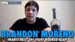 UFC Returns to Mexico in 2024 with Brandon Moreno Headlining