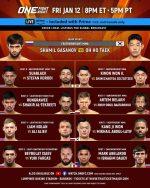 ONE Championship’s First U.S. Primetime Event: Gasanov vs. Oh