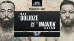 Exciting Matchups Await at UFC Fight Night: Dolidze vs. Imavov