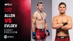 Arnold Allen Set to Face Movsar Evloev at UFC 297