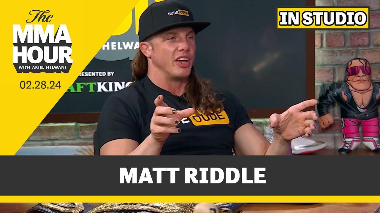 Former MMA Fighter Matt Riddle Reveals Shocking Drug Test Failures and ...