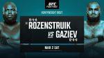 Heavyweight Clash: Rozenstruik vs. Gaziev at UFC Apex