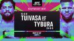 UFC Fight Night: Tuivasa vs. Tybura Weigh-In Results and Fight Card Preview