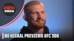 UFC Middleweight Bo Nickal Faces Doubt Ahead of UFC 300