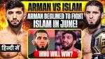Arman Tsarukyan Reveals His Thoughts on Islam Makhachev and the Lightweight Division