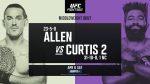 UFC Fight Night: Allen vs. Curtis 2 – A Night of Electrifying Action