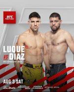 Nick Diaz Returns to MMA Against Vicente Luque at UFC on ABC 7