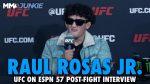 Raul Rosas Jr. Dominates with Rear-Naked Choke Finish at UFC on ESPN