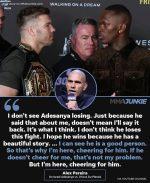 Alex Pereira’s Unexpected Support for Adesanya: A Heartwarming Gesture