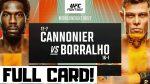 Caio Borralho Defeats Jared Cannonier in Epic UFC Vegas 96 Battle